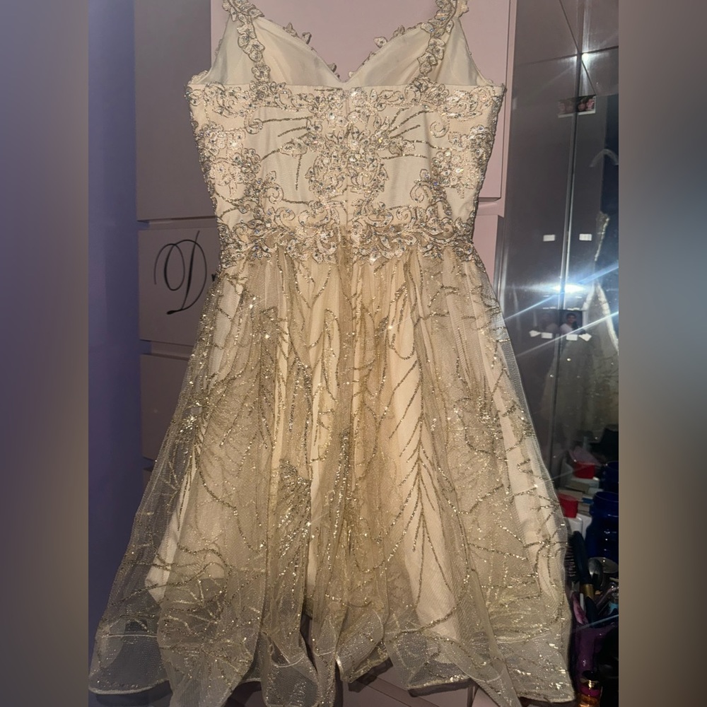Formal Gold Dress
